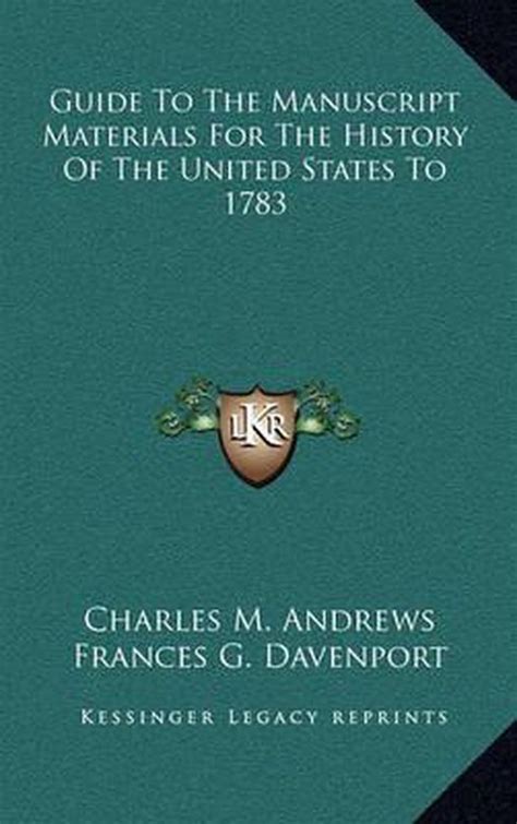 Guide to the manuscript materials for the history of the united states to 1783. - Manual técnico del ejército de ee. uu. tm 5 6115 400 12 generador.