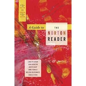 Guide to the norton reader 13th edition. - Finish carpenters manual by jim tolpin.
