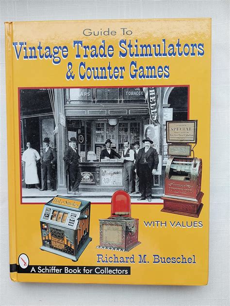 Guide to vintage trade stimulators counter games schiffer book for collectors. - Livro da poesia de olimpio bonald neto..