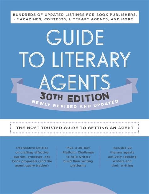 Download Guide To Literary Agents 2020 The Most Trusted Guide To Getting Published Market By Robert Lee Brewer