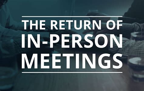 Guidebook for Returning to In-Person Meetings - NA