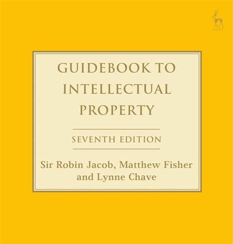 Guidebook to intellectual property by robin jacob. - A guide for nurse case managers by charlotte cox.