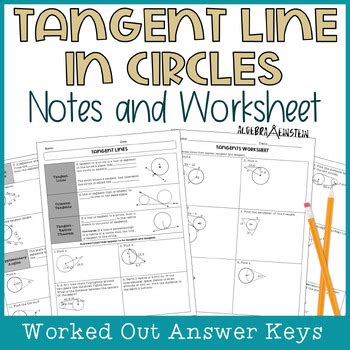 Guided Notes Tangent Cirles