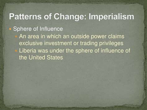 Guided Reading Patterns Of Change Imperialism