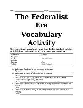 Guided activity the federalist era answer key. - A nevezetesebb külföldi nyelvjárási szókincsgyűjtések és a magyar nyelvjárási szókincsarchívum terve.