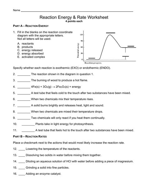 Guided answers reaction rates and equilibrium. - Handbook of spallation research theory experiments and applications.