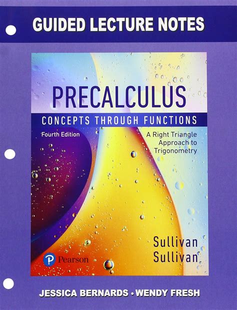 Guided lecture notes for precalculus concepts through functions a right. - Oxford english guide of class 11 cbse.