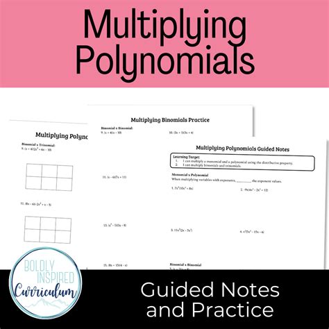 Guided notes on multiplying and dividing polynomials. - La ejecución de sentencias de la corte interamericana de derechos humanos.