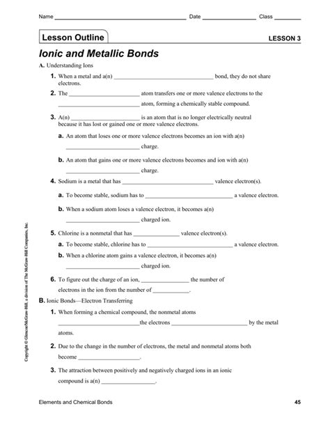 Guided reading ionic and metallic bonding. - Manuale di programmazione per mazatrol m 32.