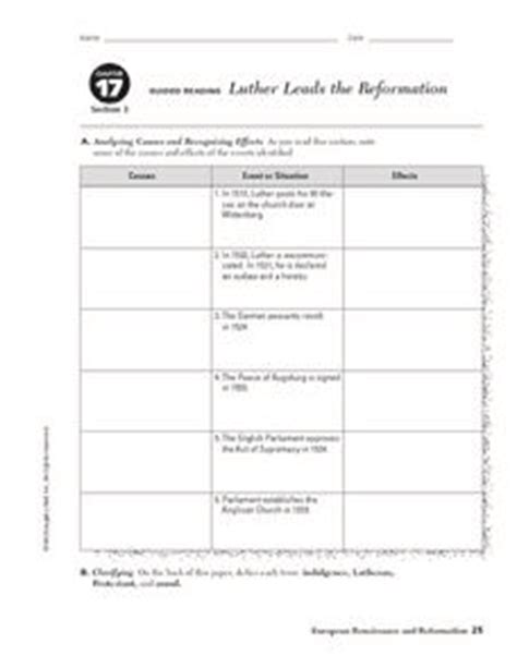 Guided reading luther leads the reformation answers. - Manuale di servizio per trattore ford 4000.