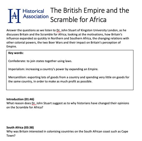 Guided the scramble for africa answer key. - Organizational behavior 15th edition study guide.