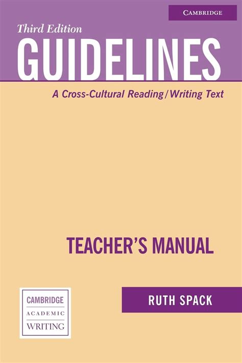 Guidelines a cross cultural reading writing text cambridge academic writing. - Combinatorial algorithms theory and practice solutions manual.