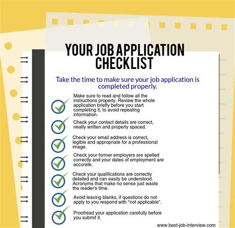 Guidelines for completing a job application. - Guía de tv comcast de chicago.