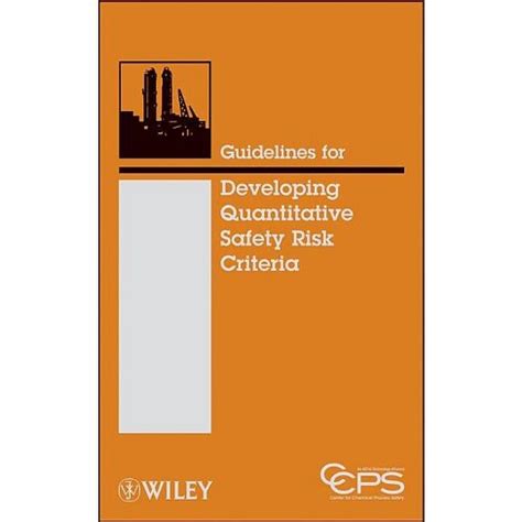 Guidelines for developing quantitative safety risk criteria. - Código rural de la república oriental del uruguay.