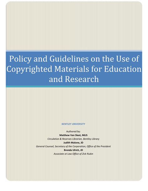 Guidelines for educational use of copyrighted materials designed for educators and librarians in the higher education. - Suzuki 6hp 2 tiempos fueraborda manual gratis.