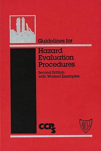 Guidelines for hazard evaluation procedures with worked examples. - Fisher and paykel oven service manual.