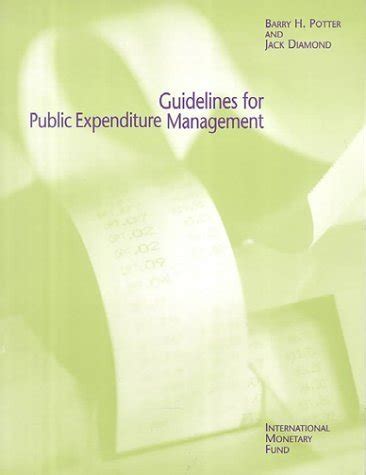 Guidelines for public expenditure management by barry h potter. - Sharp md mt888h minidisc recorder service manual.