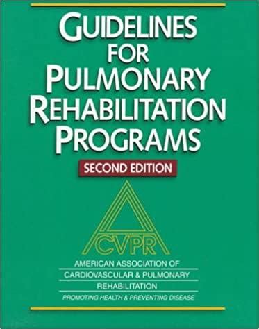Guidelines for pulmonary rehabilitation programs 2nd edition. - Nace cip level 1 study guide.