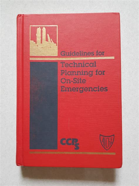 Guidelines for technical planning for onsite emergencies. - Repair manual 1974 massy ferguson 135.