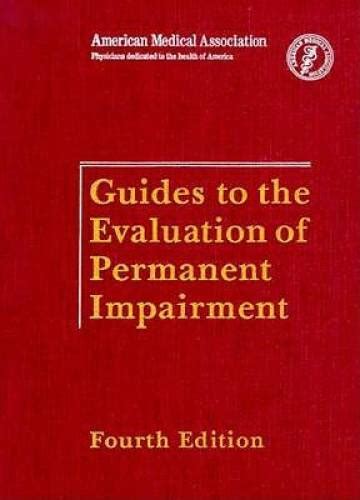 Guides to the evaluation of permanent impairment 4th edition. - 2004 chevy silverado 2500hd repair manual.