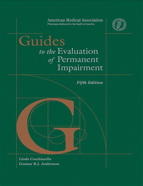 Read Online Guides To The Evaluation Of Permanent Impairment By Linda Cocchiarella