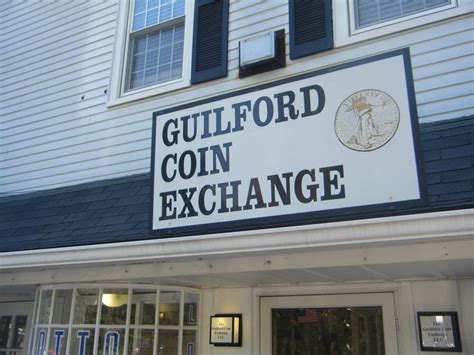  Guilford Coin Exchange LLC buys and sells coins, stamps, precious metals,sterling silver and jewelry. They also offer estate liquidations. Products & Services. The Guilford Coin... . 