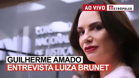 Guilherme Amado entrevista Luiza Brunet - YouTube