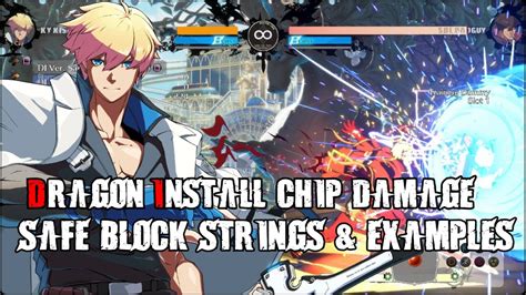 Guilty gear Strive Ky - Dragon Install chip damage is INSANE