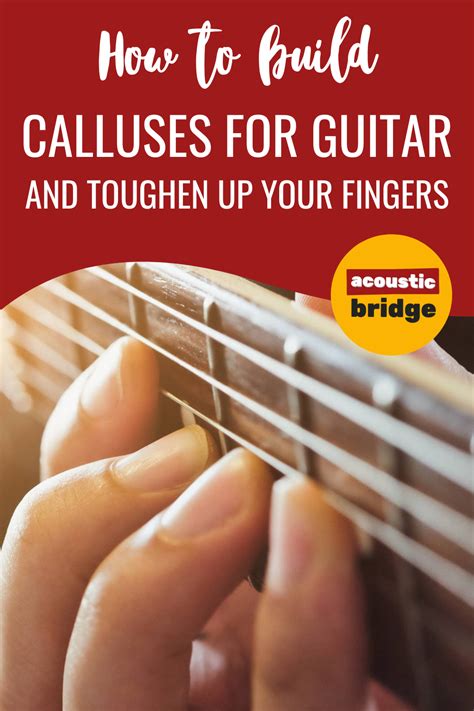 Guitar Calluses – How to Toughen Up Your Fingertips …