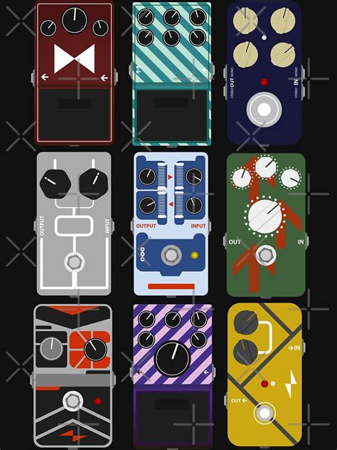 Guitar Pedalboard T-Shirts for Sale TeePublic