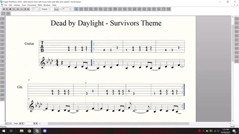 Guitar Tabs for Theme :: Dead by Daylight: BETA General …