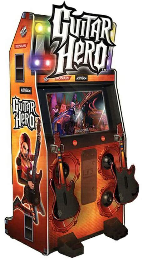 Guitar hero arcade. Feb 24, 2552 BE ... El Guitar Hero Arcade es distribuido por la compañía Betson y permite que dos jugadores se enfrenten en un juego rápido tocando guitarras " ... 