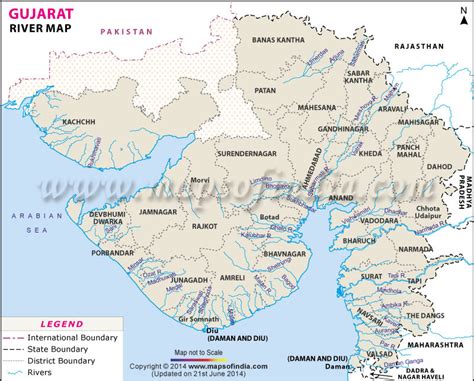 Gujarat map hd pdf.  Gujarat River Map Download Gujarat River Map PDF or...