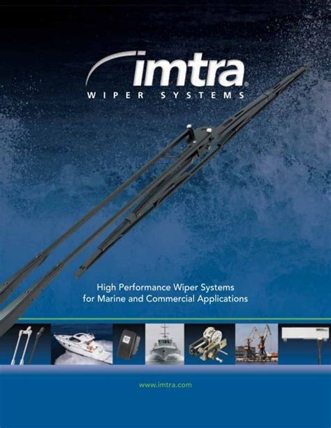 One Source. Imtra has been a leader in the recreational marine market for over 70 years. Boat builders, boatyards and owners turn to Imtra for our quality brands and deep industry experience. From innovative LED lighting solutions to wiper systems, windlasses, thrusters, helm chairs and more, Imtra has the equipment and expertise to create a ... . 