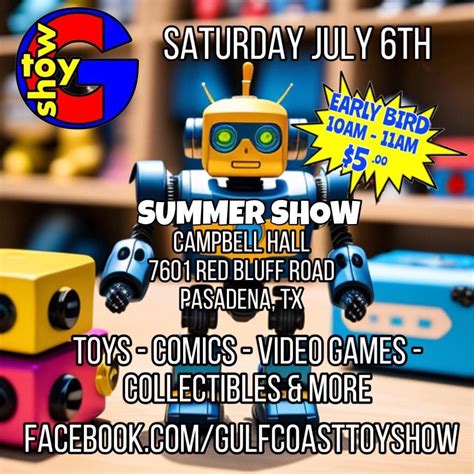 Gulf Coast Toy Show – Go Gulf States