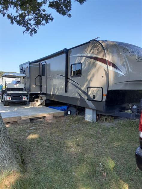 Park Model units look more like a stand-alone homes rather than RVs, but they are still categorized as recreational vehicles. Park Models are built on a trailer-type chassis and are required to be under 400 square feet to still qualify as an RV. These units are often used as permanent housing or as a second vacation homes for owners.. 
