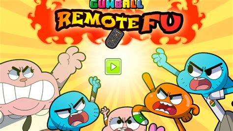 Gumball Remote Fu Game