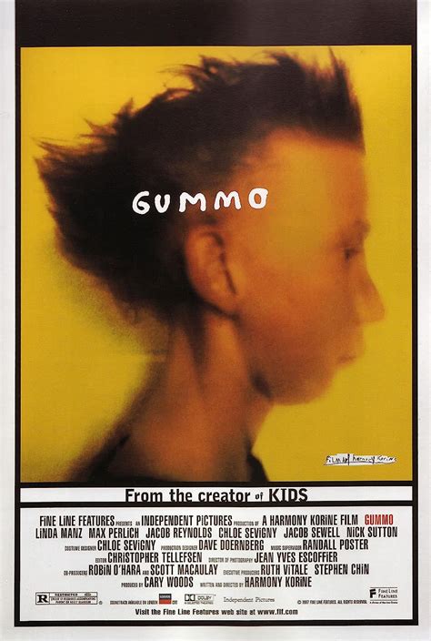 Gummo (1997) R 10/17/1997 (US) Drama , Comedy 1h 29m. User. Score. What's your Vibe ? Play Trailer. Prepare to visit a town you'd never want to call home. Overview. Solomon …. 