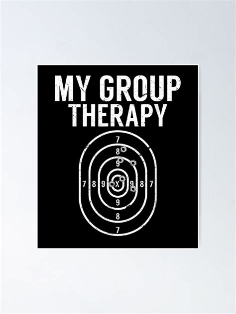 Gun Owner Group Therapy Gift Funny Shooting …