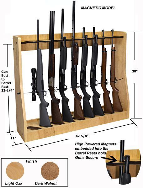 Gun rack for wall plans. One benchtop 15 ½" by 37". Seven 2" by 2" bench stretchers each 34". Four 2" by 2" hall tree sides each 43 ¼". Two hall tree backing, 2" by 2" each 40 ¼". Three 2" by 2" tree vertical supports each 40 ¼". Six 2" by 2" hall tree side stretchers each 2 1/4". One hall tree backing, 1" by 8", 37". One ... 