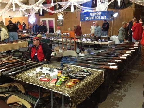 Description: The Eau Claire Gun Show is held in Eau Claire Wisconsin by Bob and Rocco's Gun Shows. It is held at Chippewa Valley Expo Center located at 5150 Old Mill Center. Come on down to the gun show and check it out! Show Cost: $8.00. Venue: Chippewa Valley Expo Center. Show Hours: Saturday 9:00 AM to 6:00 PM. Sunday 9:00 AM to 4:00 PM.