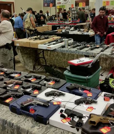 Gun show in perry ga. General Events. Hosted by Rex Kehrli Gun Shows, Inc. Schedule: Saturday (June 15th): 9:00 AM - 5:00 PM. Sunday (June 16th): 10:00 AM - 4:00 PM. Admission: $12 Adults, $4 Children. Gun & Knife Show. For additional information please visit www.rkshows.com. Have a photo from this event? 