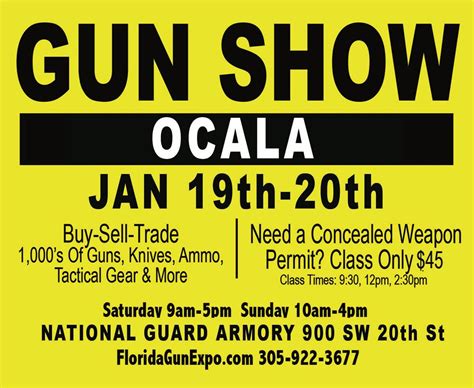Click here for directions to the Tampa Gun Show + Add to Google Calendar. 