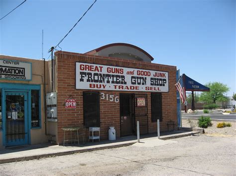Frontier Gun Shop is located at 3156 E Grant Rd in Tucson, Arizona 85716. Frontier Gun Shop can be contacted via phone at 520-325-9880 for pricing, hours and directions.