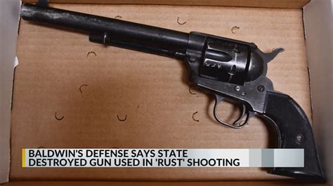 Gun used in Alec Baldwin 'Rust' shooting 'destroyed by the state,' defense lawyer reveals