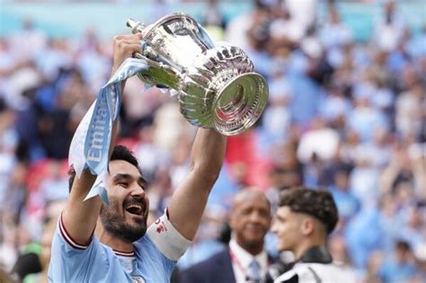Gundogan delivers again for City in FA Cup final but tight-lipped on new contract