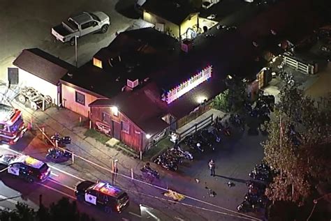 Gunfire at a California biker bar kills 4 people, including shooter, and wounds several others