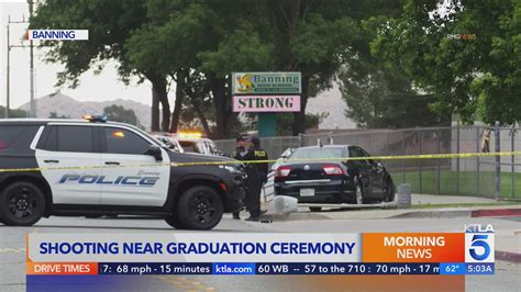 Gunfire erupts near graduation ceremony in Banning