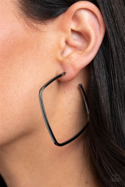 Gunmetal Hoop Earrings Shop The Largest Collection