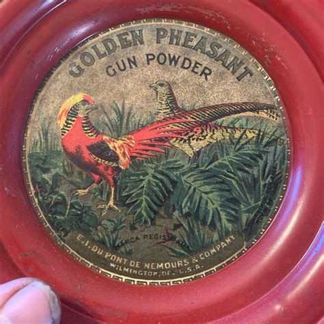 Gunpowder Can- DuPont Golden Pheasant eBay